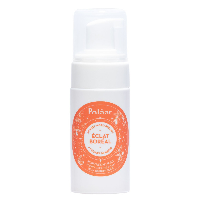 Mousse Micro-Peeling Eclat Boréal à l'Olivier de Sibérie - 100 ml