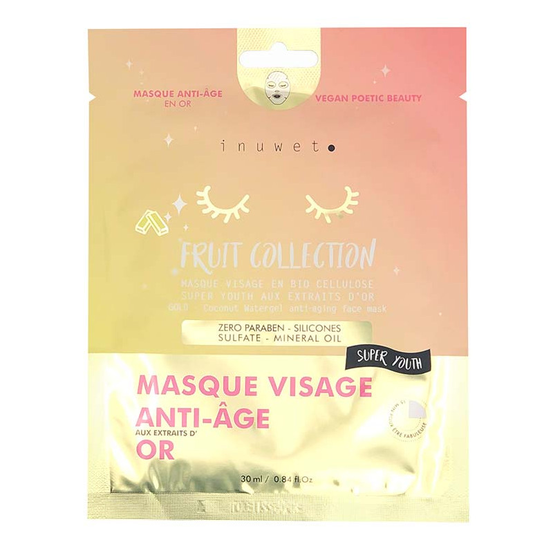 Masque Visage Anti-Âge Fruit Collection