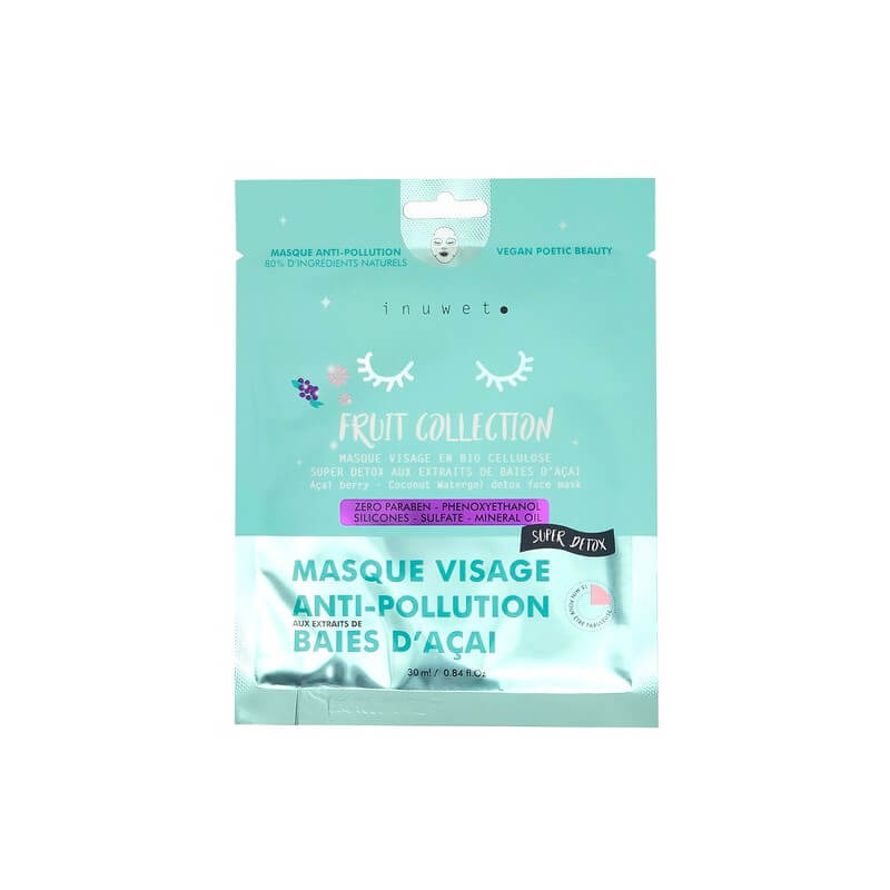 Masque Visage Detox Fruit Collection Baies D'Acai