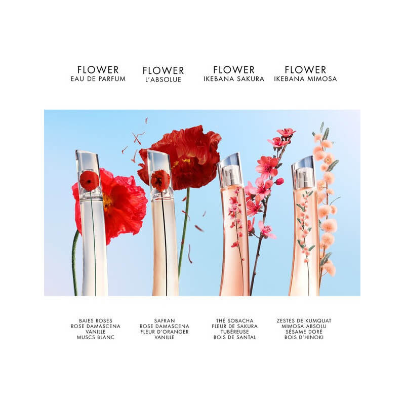 Flower Ikebana Mimosa By Kenzo Eau De Parfum Florale Poudrée 5