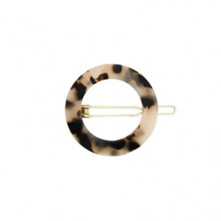 Barrette Ronde Ecaille