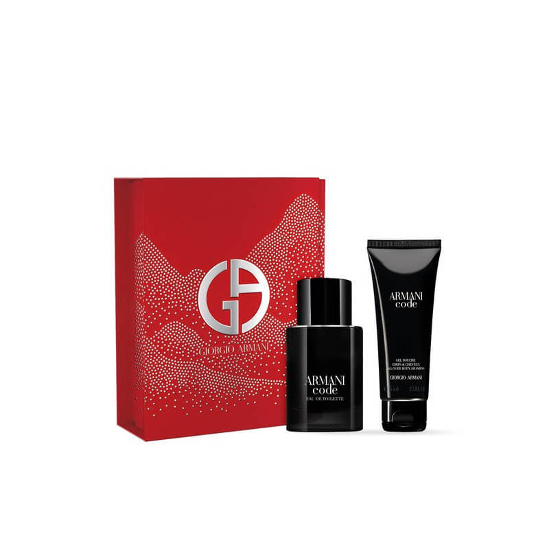 Armani code coffret noel 2024 Eau de toilette 50 ml gel douche Avenue des Parfums