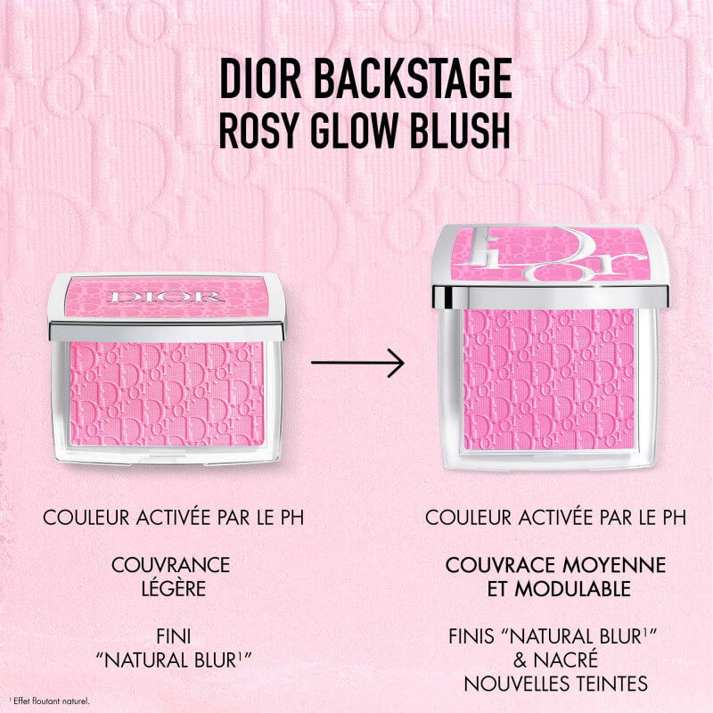 Backstage Rosy Glow Blush Couleur Activée Par le ph - Longue Tenue 4