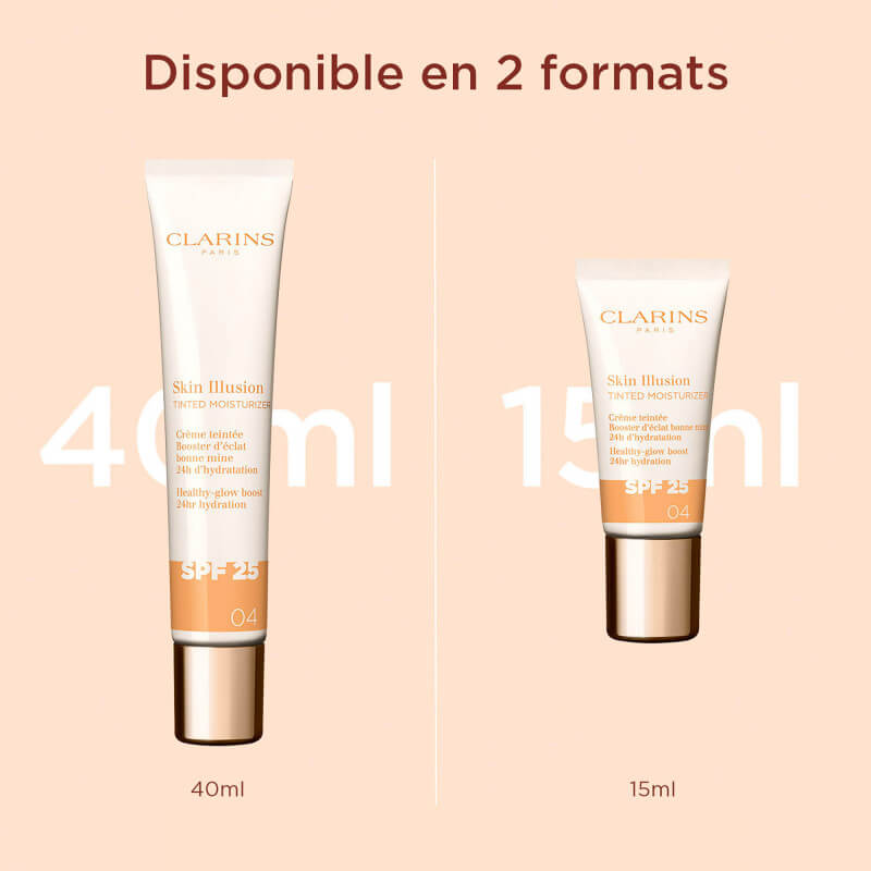 Skin Illusion Tinted Moisturizer SPF25 Crème Teintée Booster D'éclat - 15 ml 4