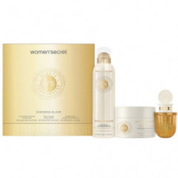 Beauty Confidences Goddess Elixir - Coffret Mousse de Douche 200 ml + Crème Corps + Huile Corps, Cheveux & Visage