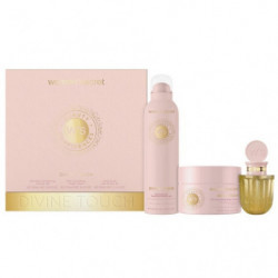 Beauty Confidences Divine Touch - Coffret Mousse de Douche 200 ml + Crème Corps + Huile Corps, Cheveux & Visage 100