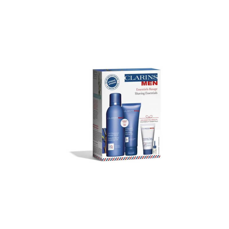 Clarins Men - Coffret Fête Des Pères 2025 Gel Moussant 150 ml + Après Rasage + Nettoyant + Huile 2