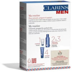 Clarins Men - Coffret Fête Des Pères 2025 Gel Moussant 150 ml + Après Rasage + Nettoyant + Huile (3)